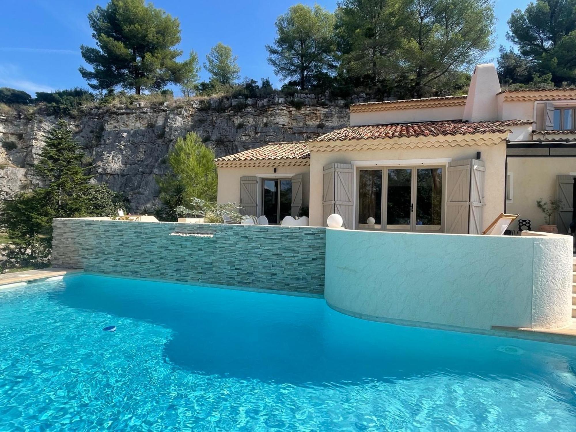 La Villa Des Carriers- Maison Avec Piscine Proche Mer Roquefort-les-Pins Exterior foto